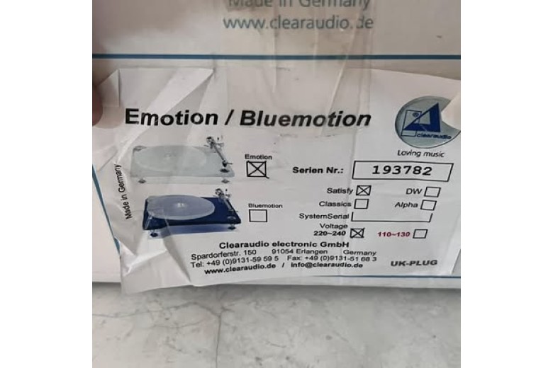 Mâm than clearaudio emotion