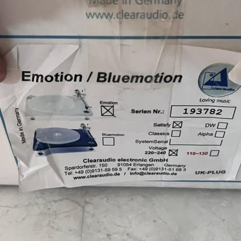 Mâm than clearaudio emotion Mâm than clearaudio emotion